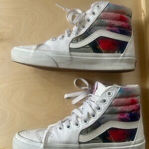 Vans Women's High Top with Custom Art